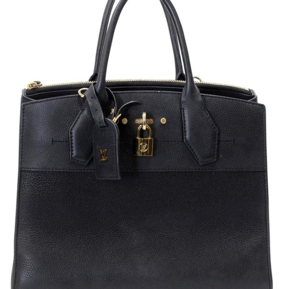 Sold sold Louis Vuitton Mm Leather City Steamer Tote - Picture 5 of 15